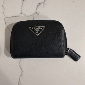 Prada Saffiano Leather Coin Purse